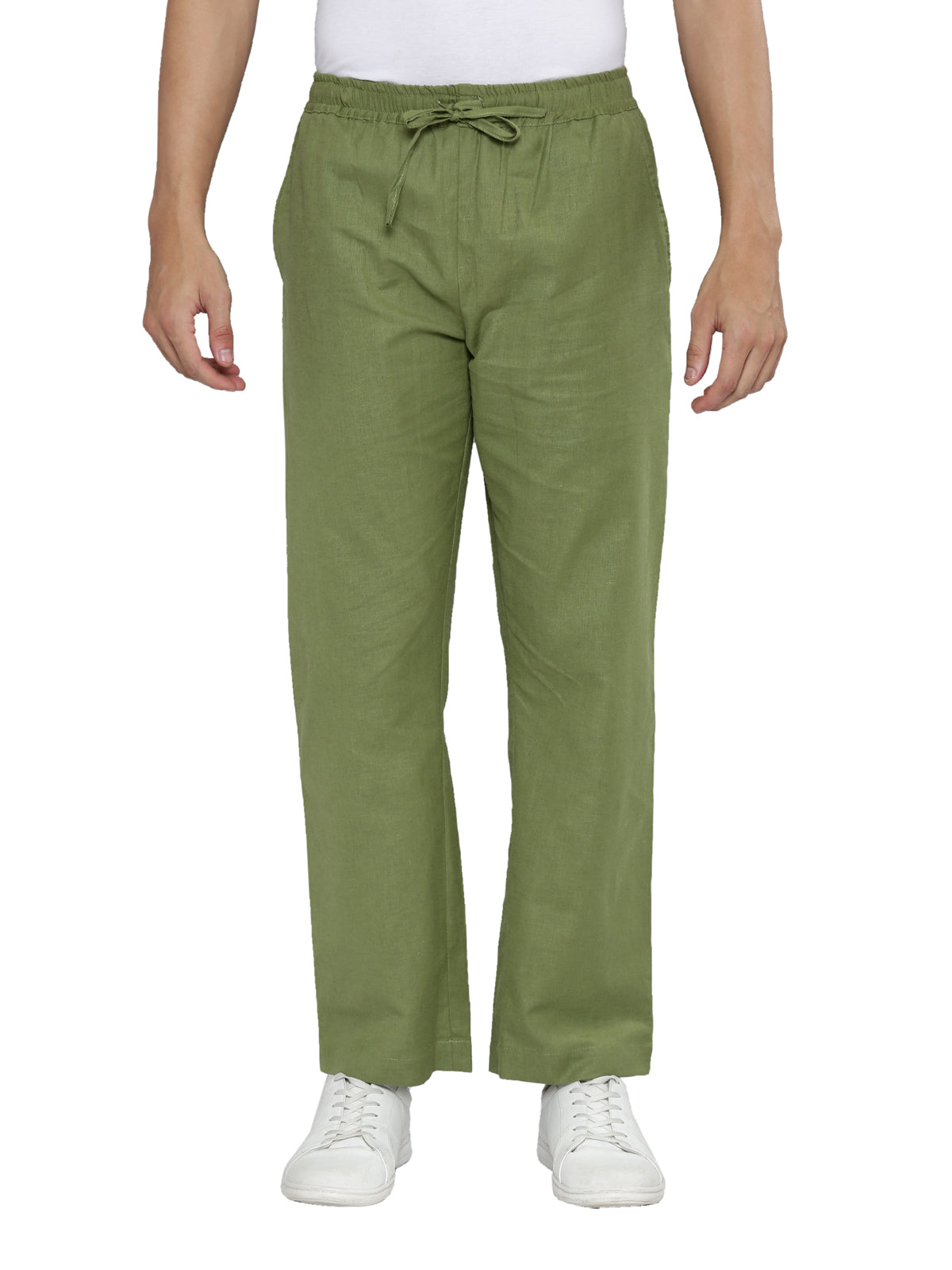 Olive and Slate Grey (Pack of 2) Men Hemp Comfort Pant