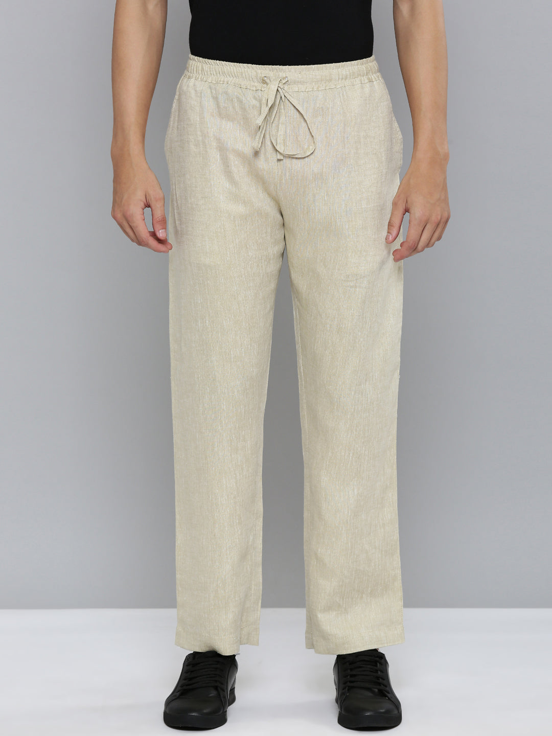 Olive, Beige and White (Pack of 3) Men Hemp Comfort Pant