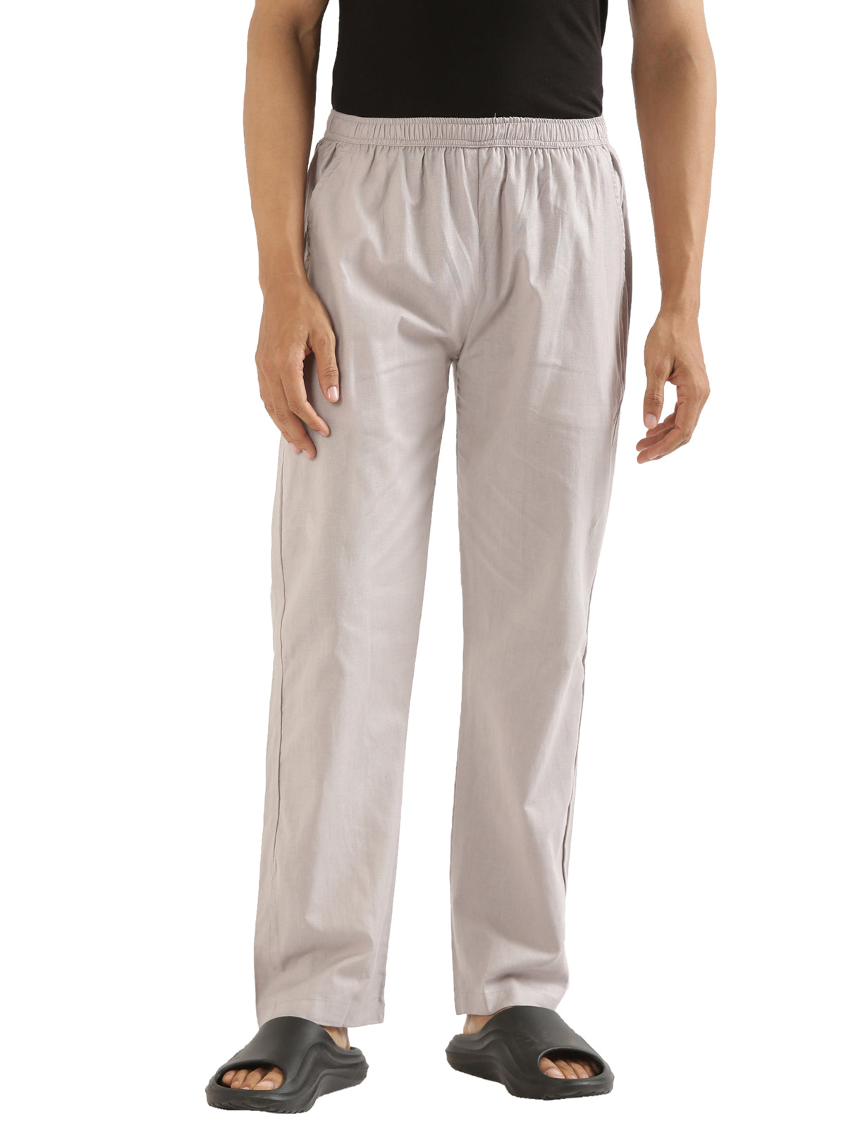 Olive and Slate Grey (Pack of 2) Men Hemp Comfort Pant