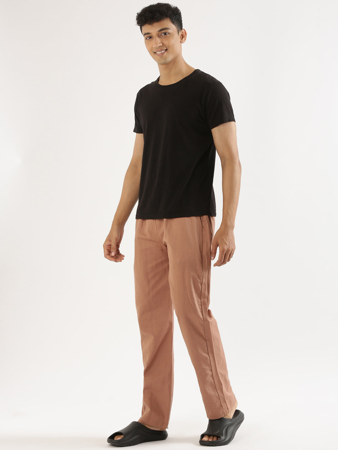 Mocha Brown and Regal Olive (Pack of 2) Men Hemp Comfort Pant