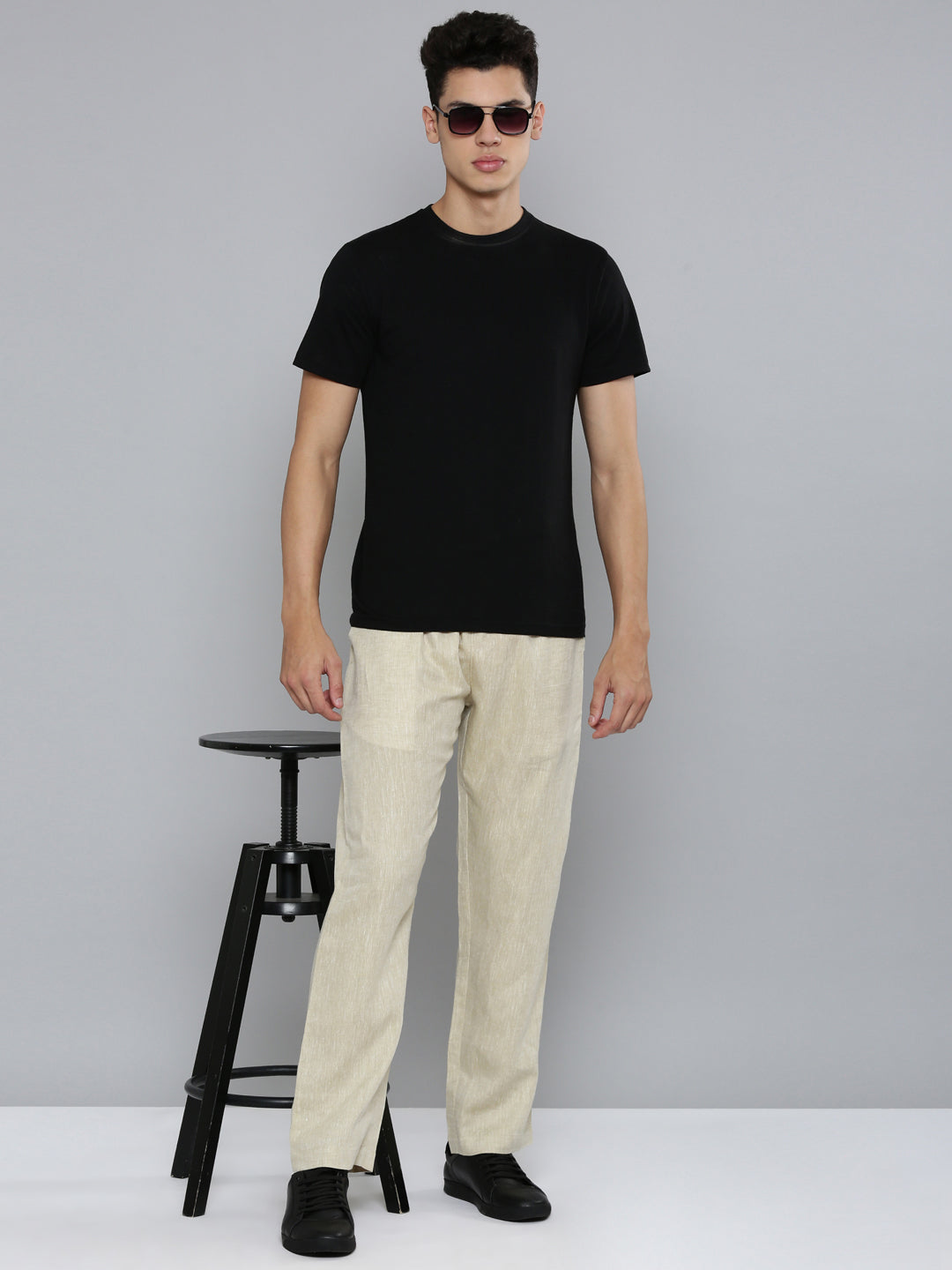 Olive, Beige and White (Pack of 3) Men Hemp Comfort Pant