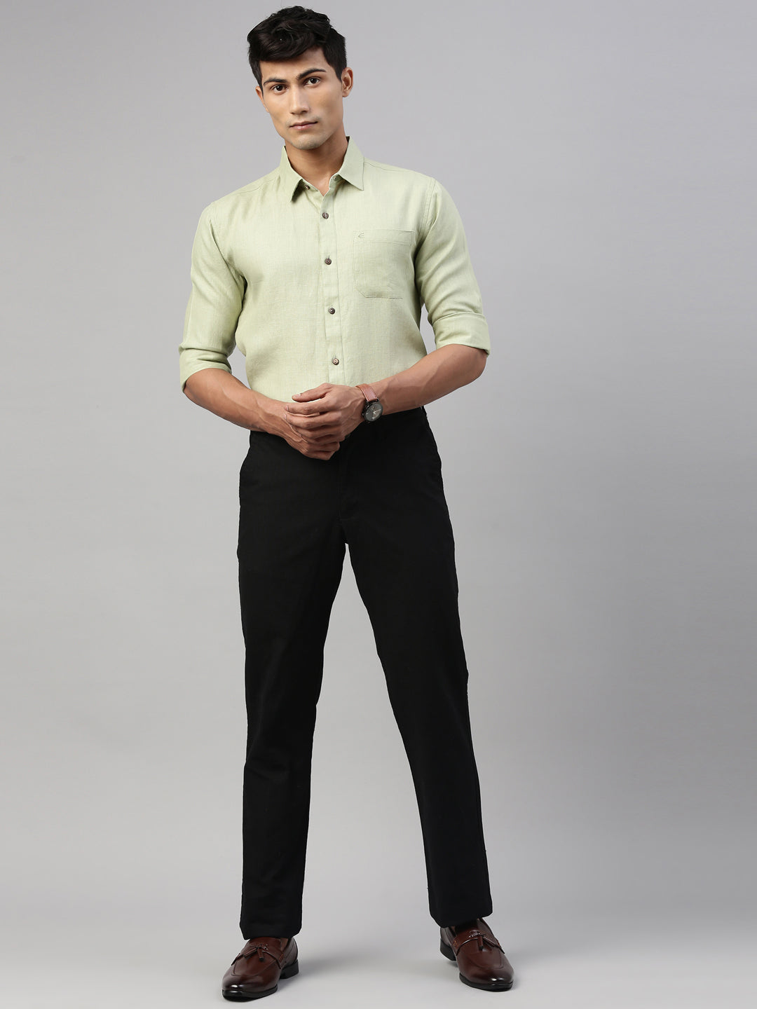 Canhamo Pista Men Hemp Full Sleeve Shirt