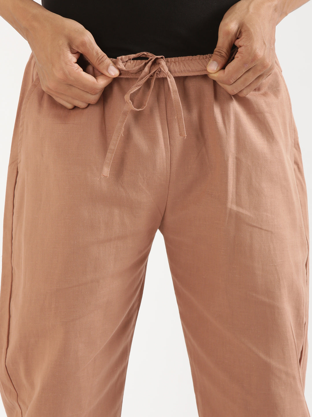Mocha Brown and Bottle Green (Pack of 2) Men Hemp Comfort Pant
