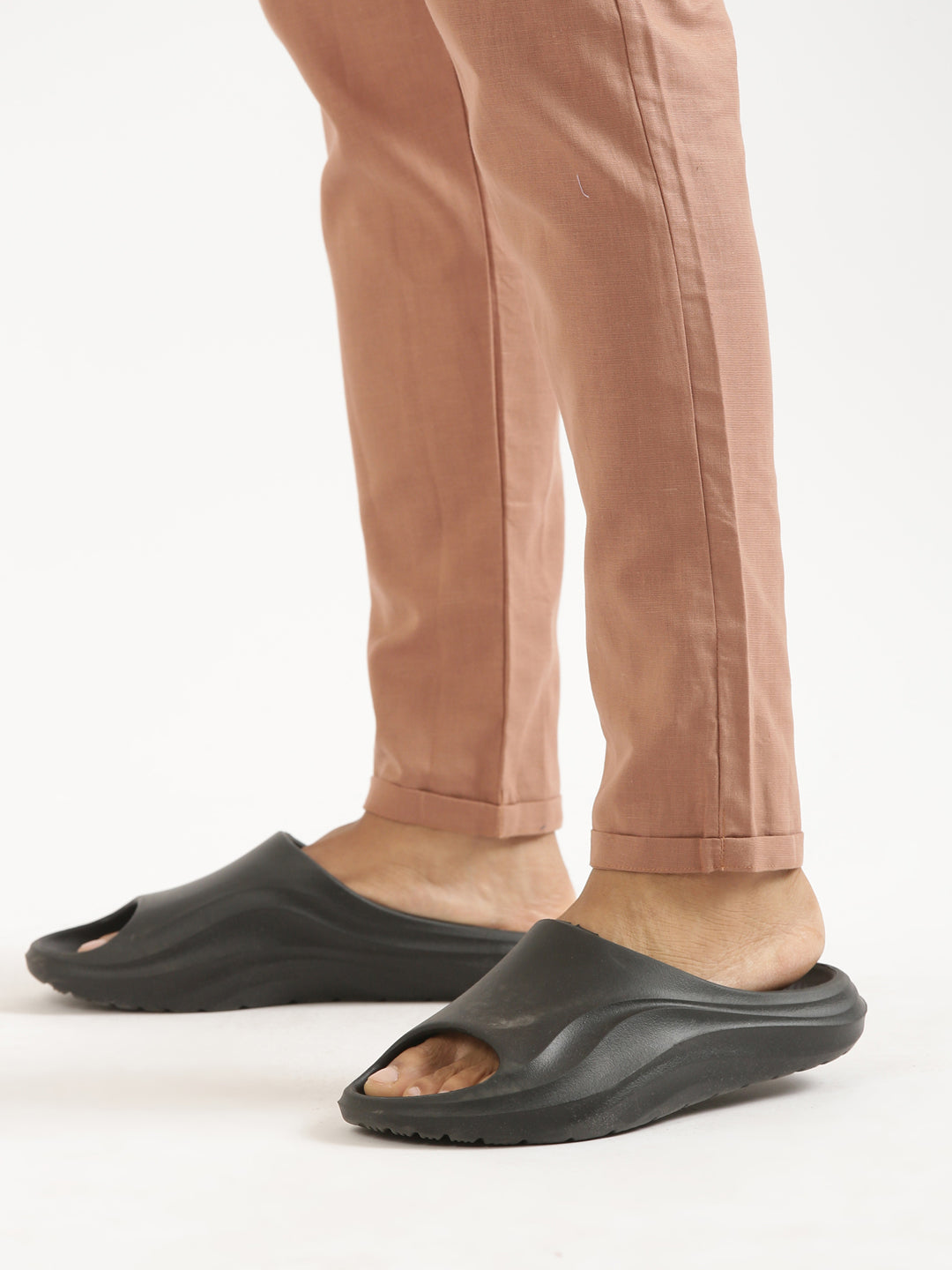 Mocha Brown Men Hemp Lounge Pant