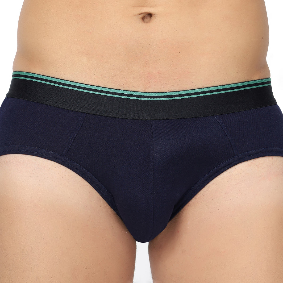 Navy blue Men hemp brief