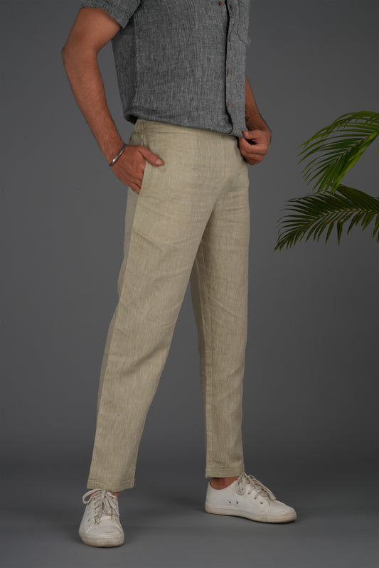 men light brown pant with pocket