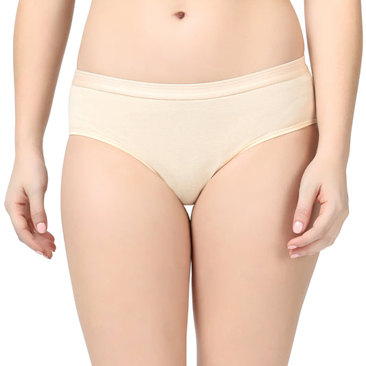 Women hemp nude hipster panty brief (undergarments)