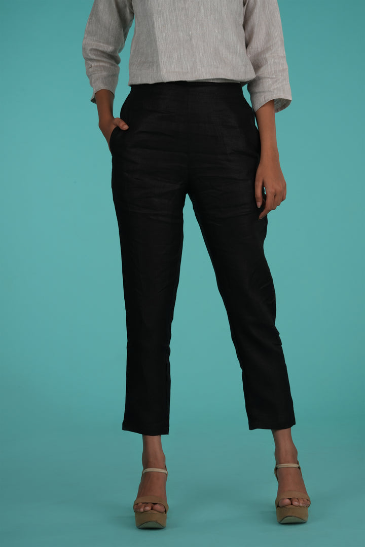 affordable sustainable women black lounge pant