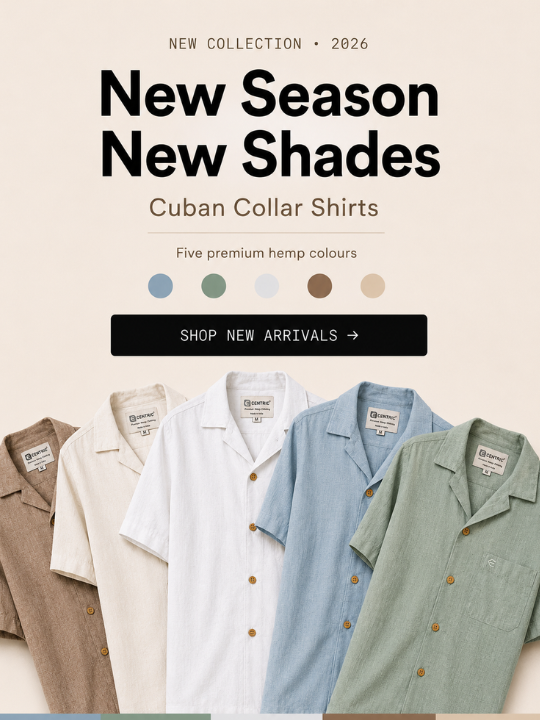Cuban collar hemp resort shirts